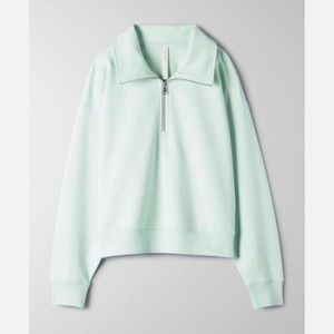 The Group by Babaton Arrow Sweater small honeydew green Aritzia